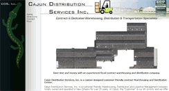 Desktop Screenshot of cajundistribution.com